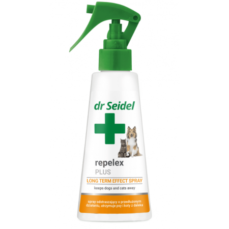 Dr Seidel repelex plus 100ml płyn odstraszający psy i koty Dr Seidel repelex plus 100ml płyn odstraszający psy i koty