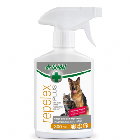 Dr Seidel repelex plus 300ml płyn odstraszający psy i koty