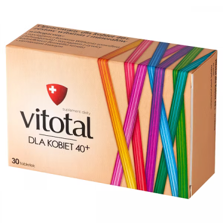 Vitotal Dla Kobiet 40+, 30 tabletek