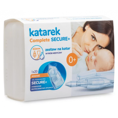 Katarek Aspirator kataru Complete Secure+ z solą fizjologiczną