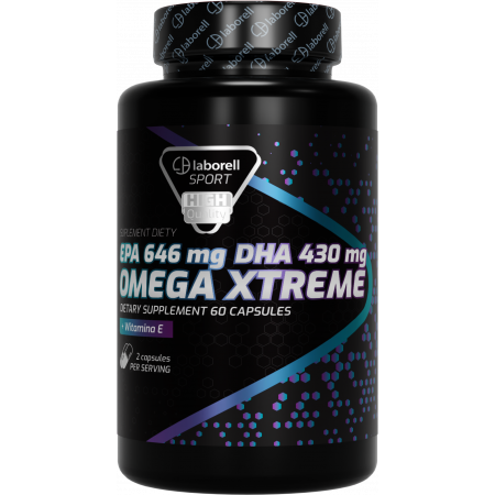 Laborell Omega 3 Xtreme (EPA 649 mg DHA 430 mg) 60 kapsułek Laborell Omega 3 Xtreme (EPA 649 mg DHA 430 mg) 60 kapsułek