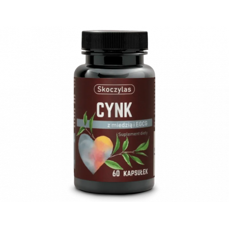 Skoczylas Cynk, miedź i ekstrakt z zielonej herbaty (EGCG)