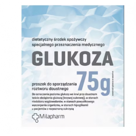 Milapharm Glukoza proszek do sporządzania zawiesiny doustnej -
