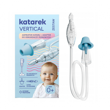 Katarek Vertical Zestaw Aspirator kataru + Adapter do