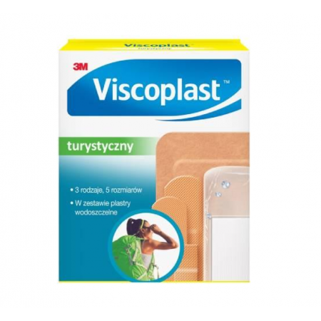 Viscoplast Turystyczny Plastry-zestaw - - 26 szt.