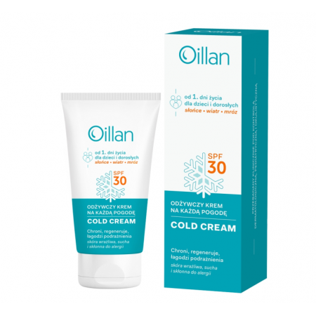 Oillan Krem odżywczy na każdą pogodę SPF 30 od 1 dnia życia - -