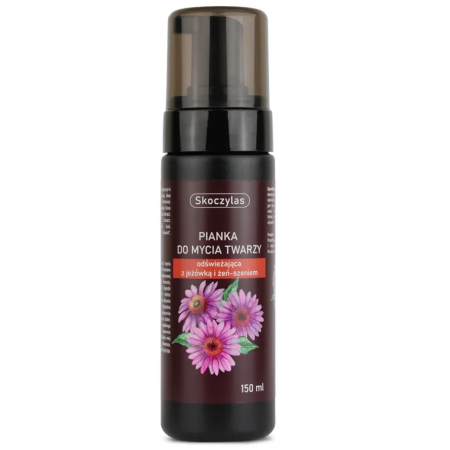 Skoczylas PIANKA do mycia twarzy odśw. z jeżówką i żeń-szeniem