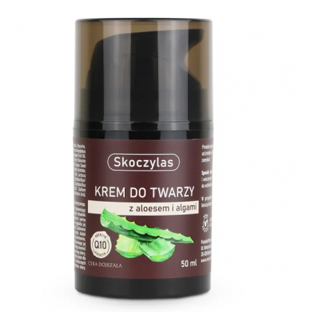 Skoczylas KREM do twarzy z aloesem, algami i koenzymem Q10 50ml