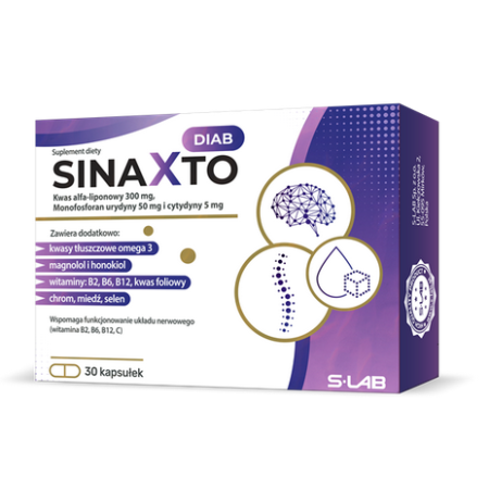 Sinaxto Diab kapsułki - 30 kaps.