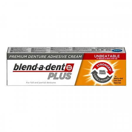 Blend-a-dent Plus Dual Power, klej do protez, lekki miętowy