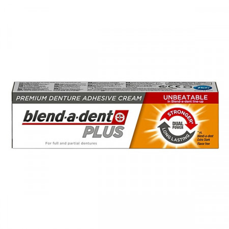 Blend-a-dent Plus Dual Power, klej do protez, lekki miętowy