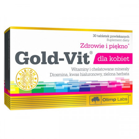 OLIMP Gold-Vit dla kobiet tabl.powl. 30tab