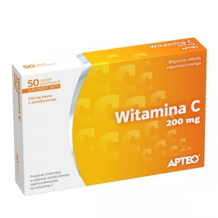 APTEO Witamina C, 200mg, 50 tabletek