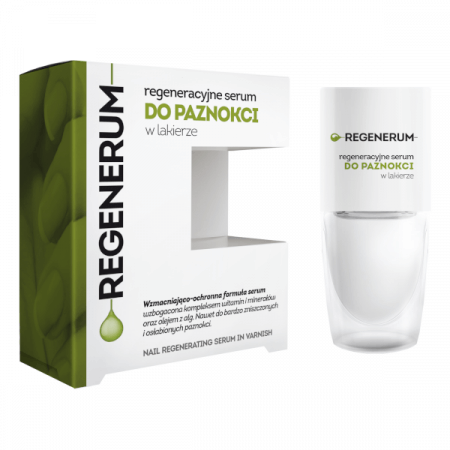 Regenerum,regeneracyjne serum do paznokci w lakierze,8ml.
