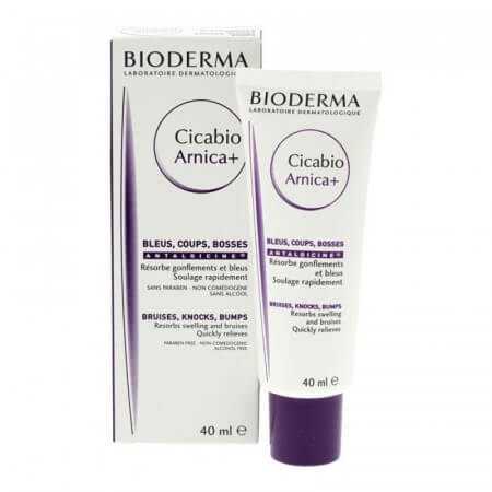 Bioderma Cicabio Arnica+, krem regenerujący do skóry z