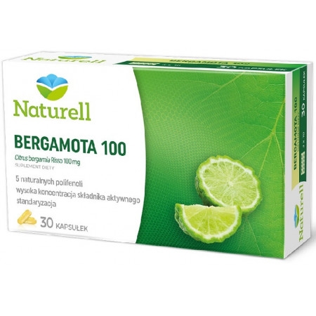 Naturell Bergamota 100, 30 kaps.