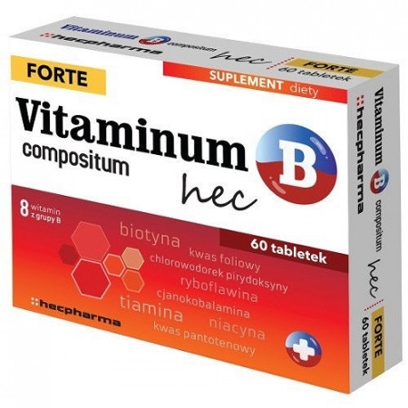 Vitaminum B Compositum Forte Hec 60 tabl.