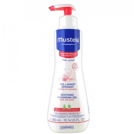 MUSTELA BEBE ENFANT skóra wrażliwa żel do mycia 300ml