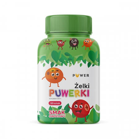 Puwerki żelki 50 sztuk