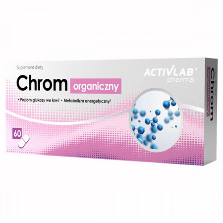 Chrom organiczny odchudzanie ActivLab Pharma 60 kapsułek