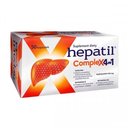 Hepatil Complex kaps. 50 kaps.