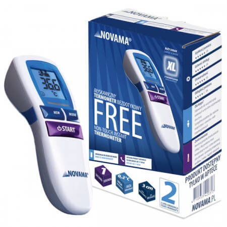 Termometr bezdotykowy NOVAMA Free 1szt.