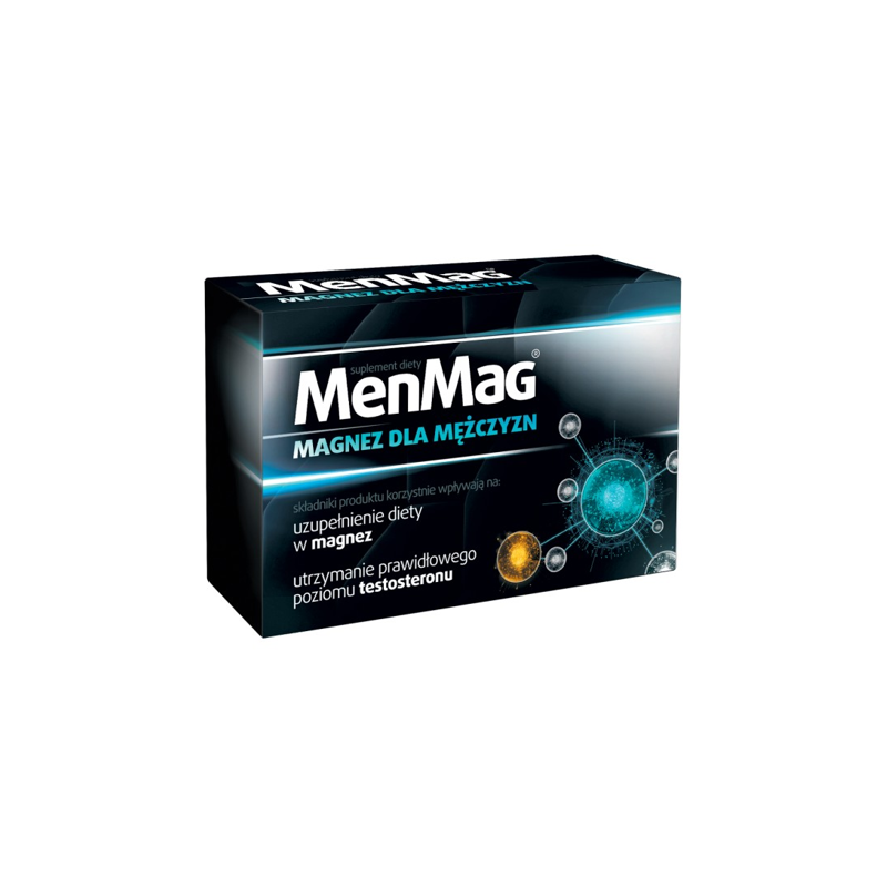 MenMAG magnez dla mężczyzn, 30 tabletek