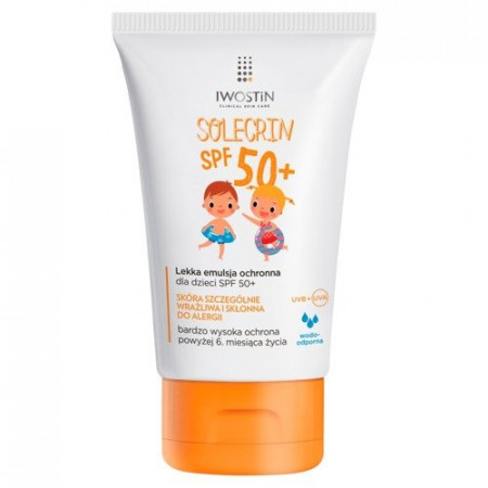 IWOSTIN SOLECRIN emulsja dla dzieci SPF 50+ 100ml
