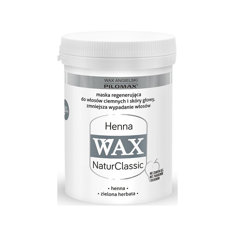 Pilomax Henna Wax Natural Classic Regenerująca maska do włosów 480ml