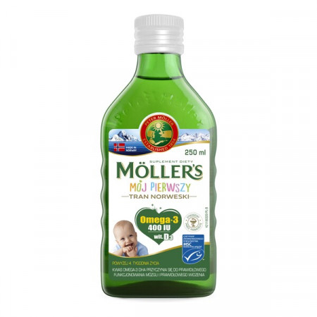 MOLLERS Mój Pierwszy Tran, płyn 250ml